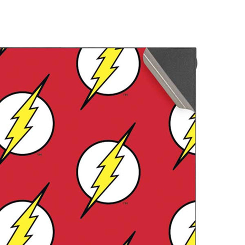 DC Comics The Flash Logo Pattern XBox Series X Digital Edition Console Skin